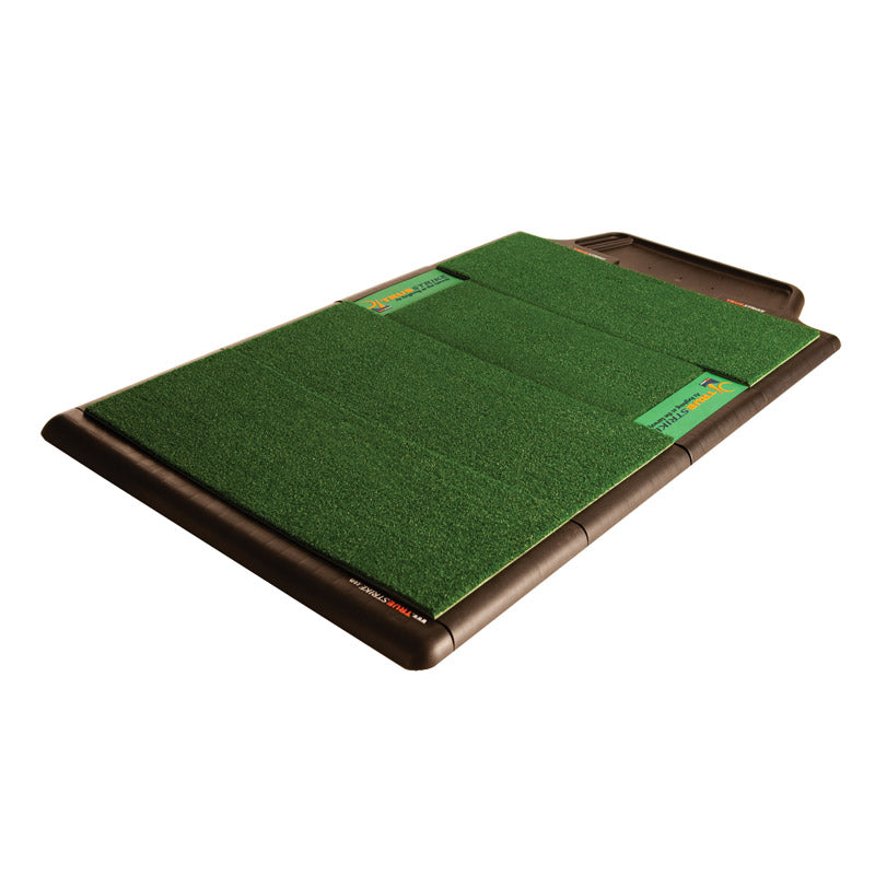 TrueStrike Single Hitting Mat - Premium golf hitting mat for indoor golf simulator setup