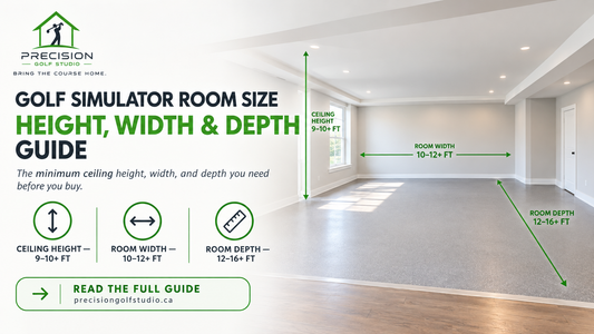 Golf Simulator Room Size: Height, Width & Depth Guide