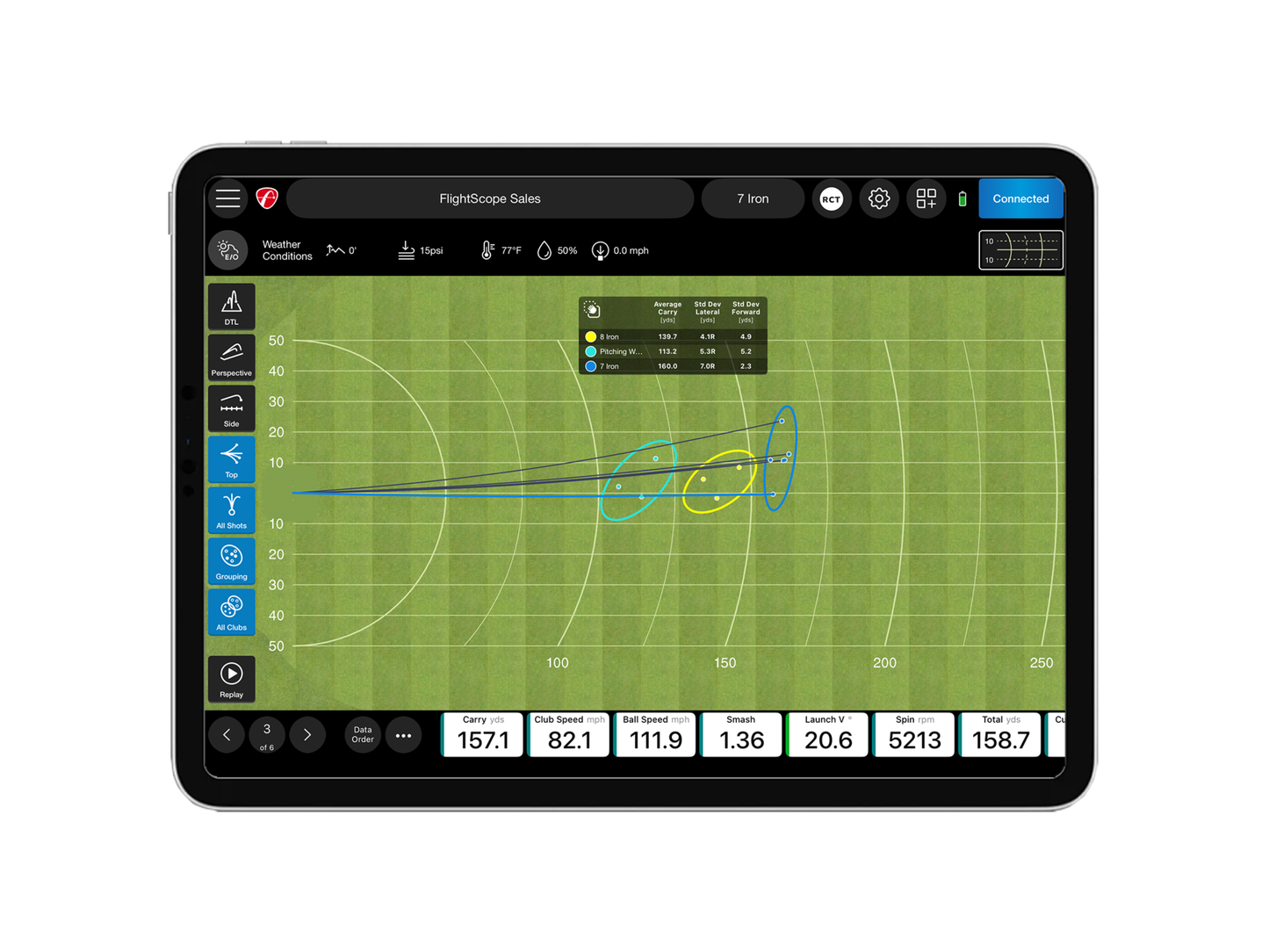 FlightScope Mevo+ / Mevo Gen2 Pro Package golf simulator software for indoor golf simulator setup