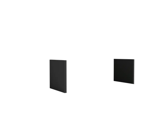 SimBooth Half Walls golf simulator enclosure for indoor golf simulator setup