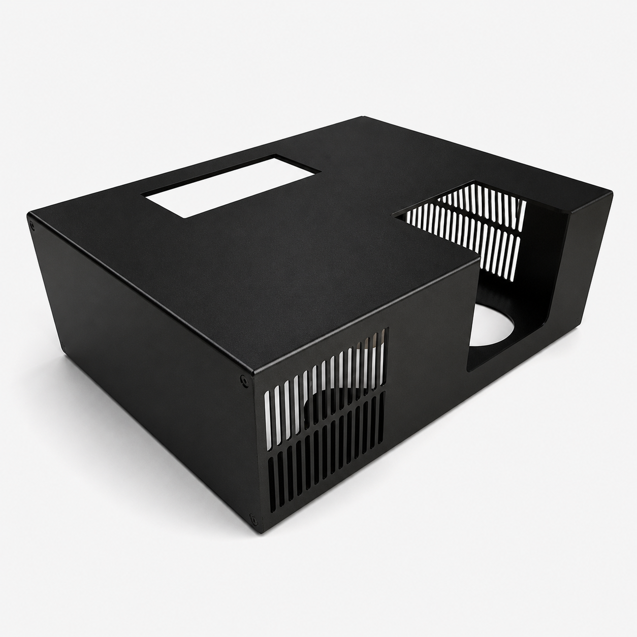 SimBooth Projector Enclosure golf simulator enclosure for indoor golf simulator setup