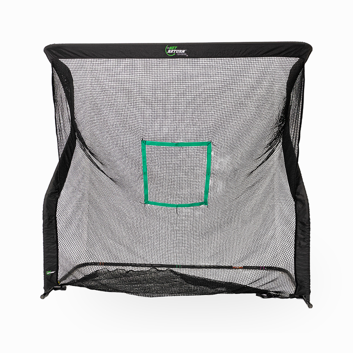 Net Return Target 2 x 2 golf simulator accessory for indoor golf simulator setup
