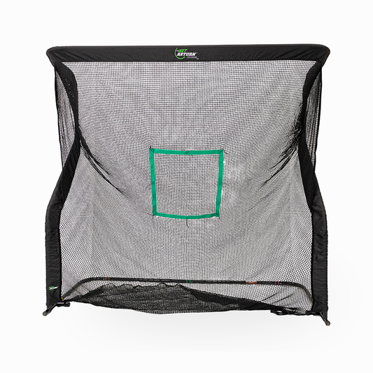 Net Return Target 2 x 2 golf simulator accessory for indoor golf simulator setup