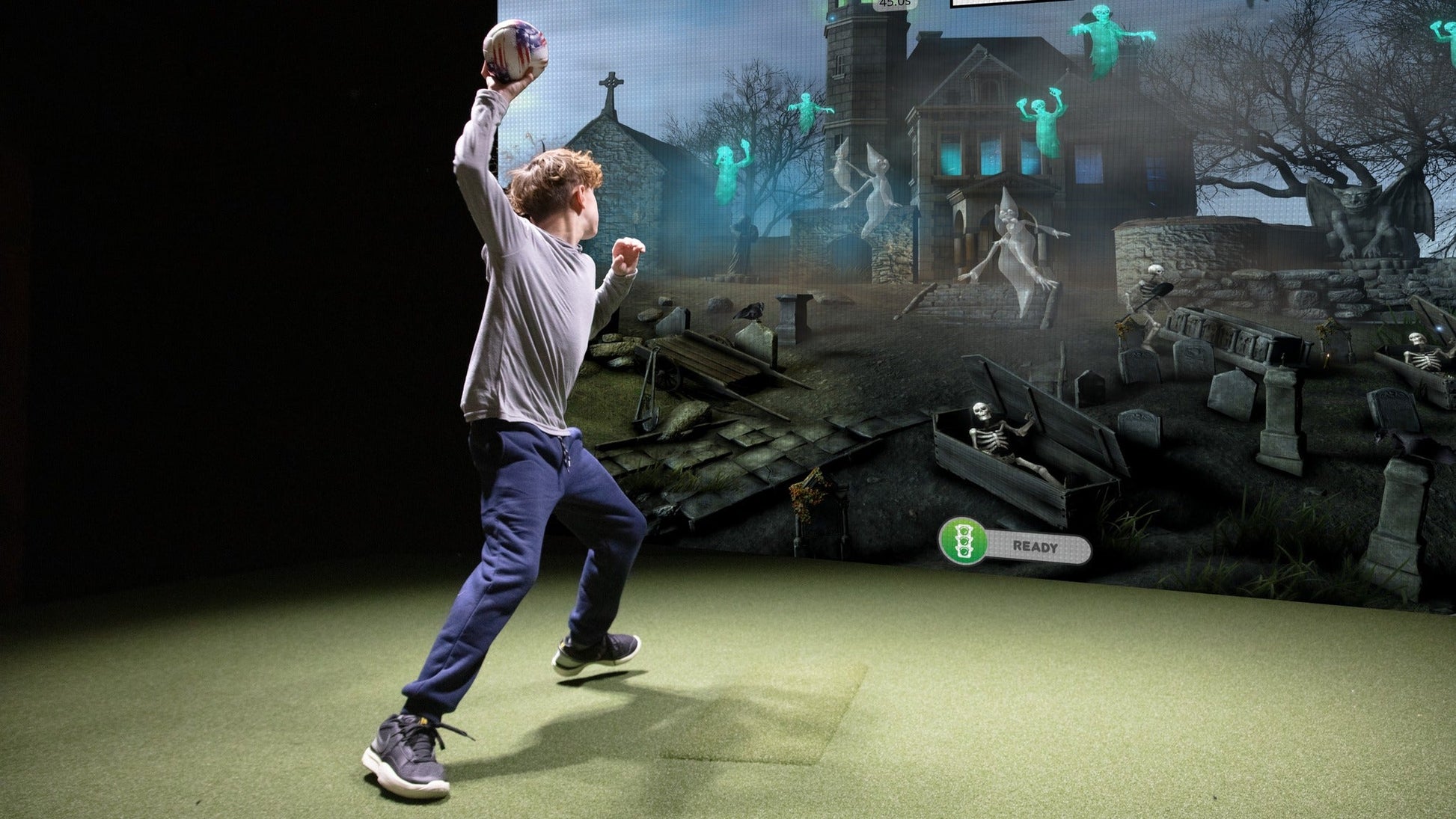 TruGolf MultiSport ARCADE golf simulator software for indoor golf simulator setup
