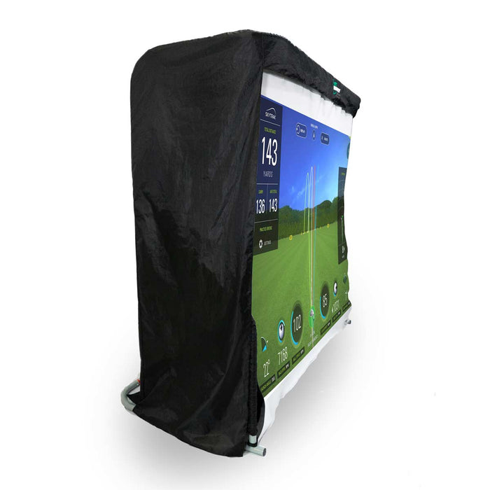 Net Return Simulator Kit impact screen for indoor golf simulator setup