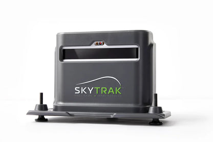 SkyTrak+ Shield protective case for indoor golf simulator setup