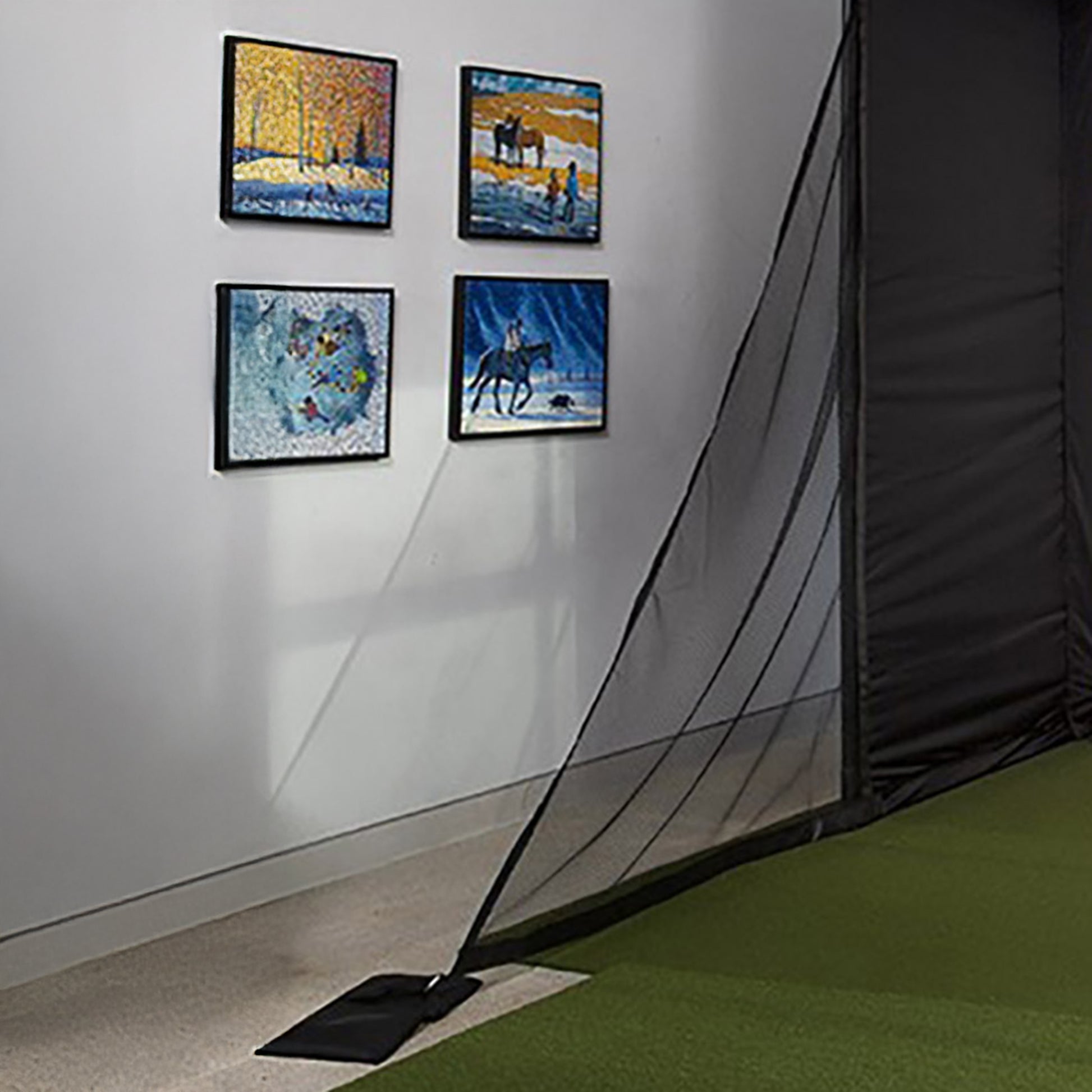 Carl's Place DIY Golf Simulator Enclosure Kit golf enclosure kit for indoor golf simulator setup