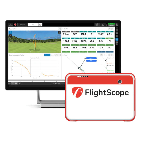 FlightScope FS Golf PC Software golf simulator software for indoor golf simulator setup
