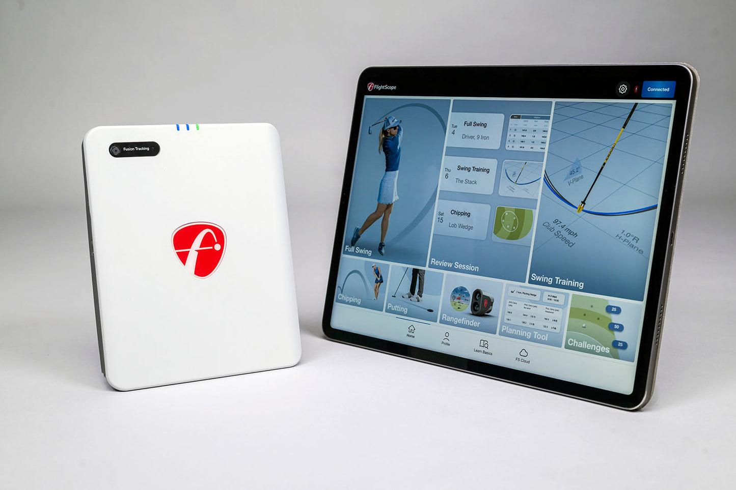 FlightScope Mevo Gen2 Launch Monitor / Golf Simulator golf launch monitor for indoor golf simulator setup