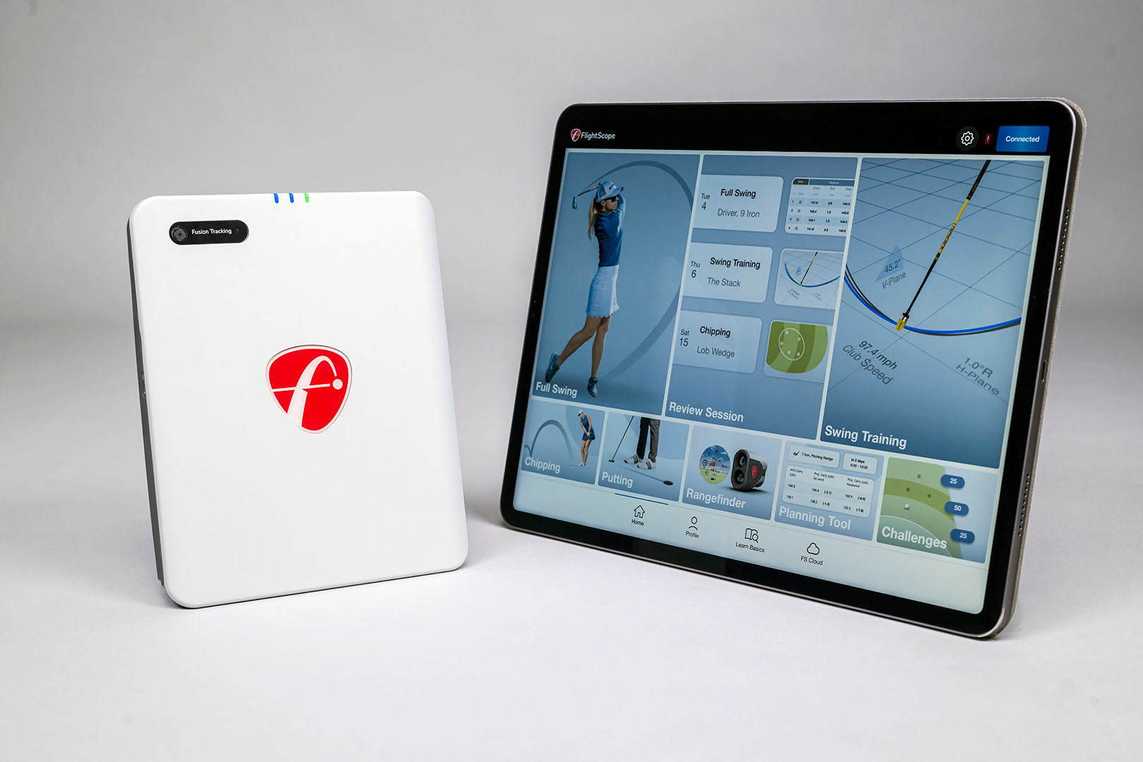FlightScope Mevo Gen2 Launch Monitor / Golf Simulator golf launch monitor for indoor golf simulator setup
