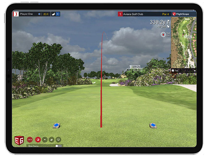 FlightScope Mevo+ Launch Monitor / Golf Simulator golf launch monitor for indoor golf simulator setup
