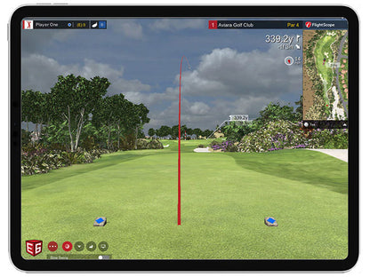 FlightScope Mevo+ Launch Monitor / Golf Simulator golf launch monitor for indoor golf simulator setup