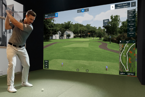 SimBooth Kit 2 Golf Simulator Package golf simulator package for indoor golf simulator setup