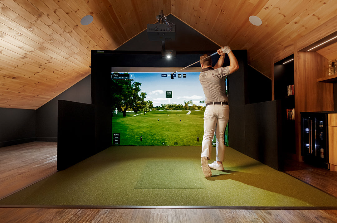 SimBooth Kit 1 4K Golf Simulator Package