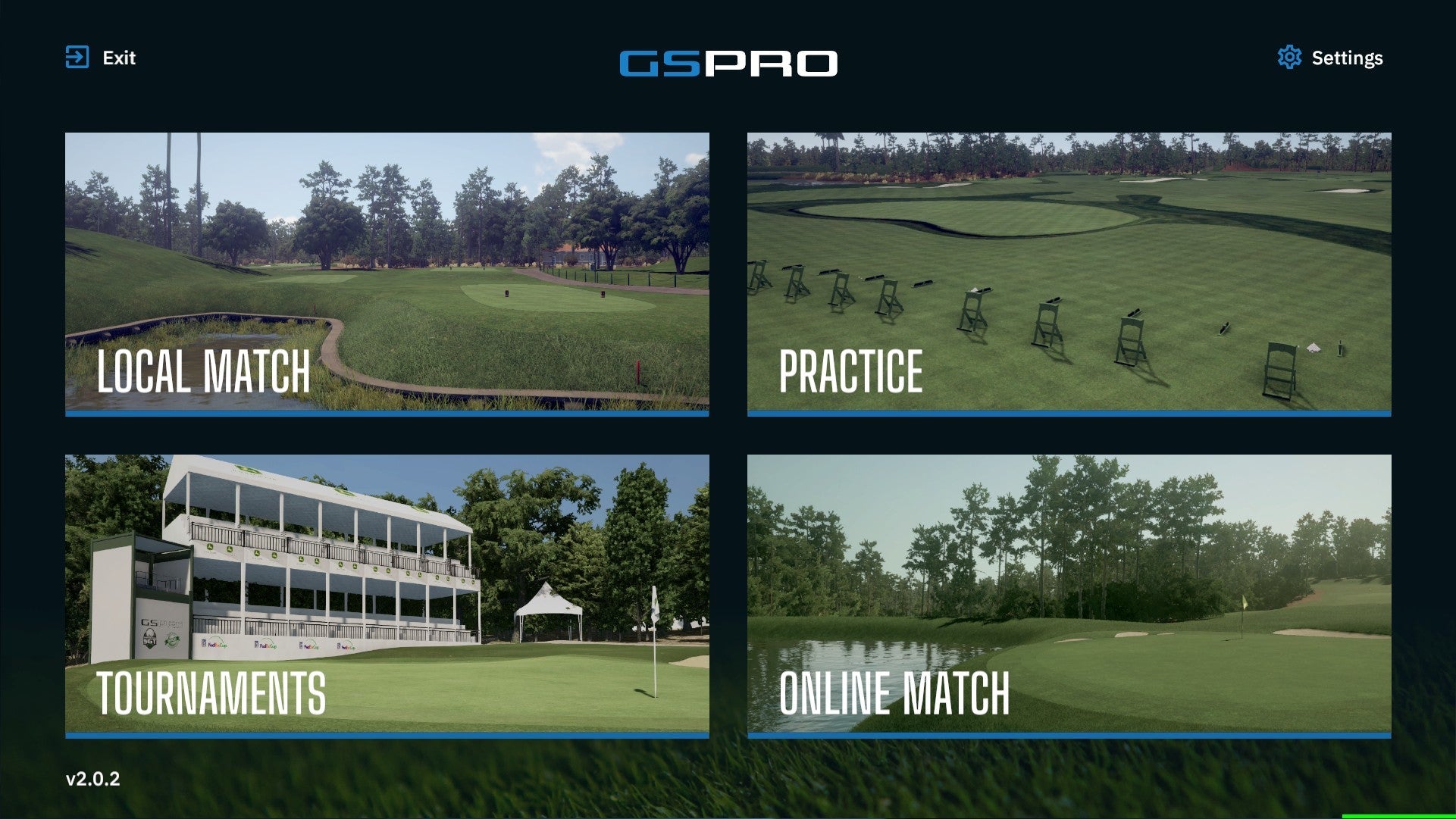 GSPro - Annual Subscription golf simulator software for indoor golf simulator setup