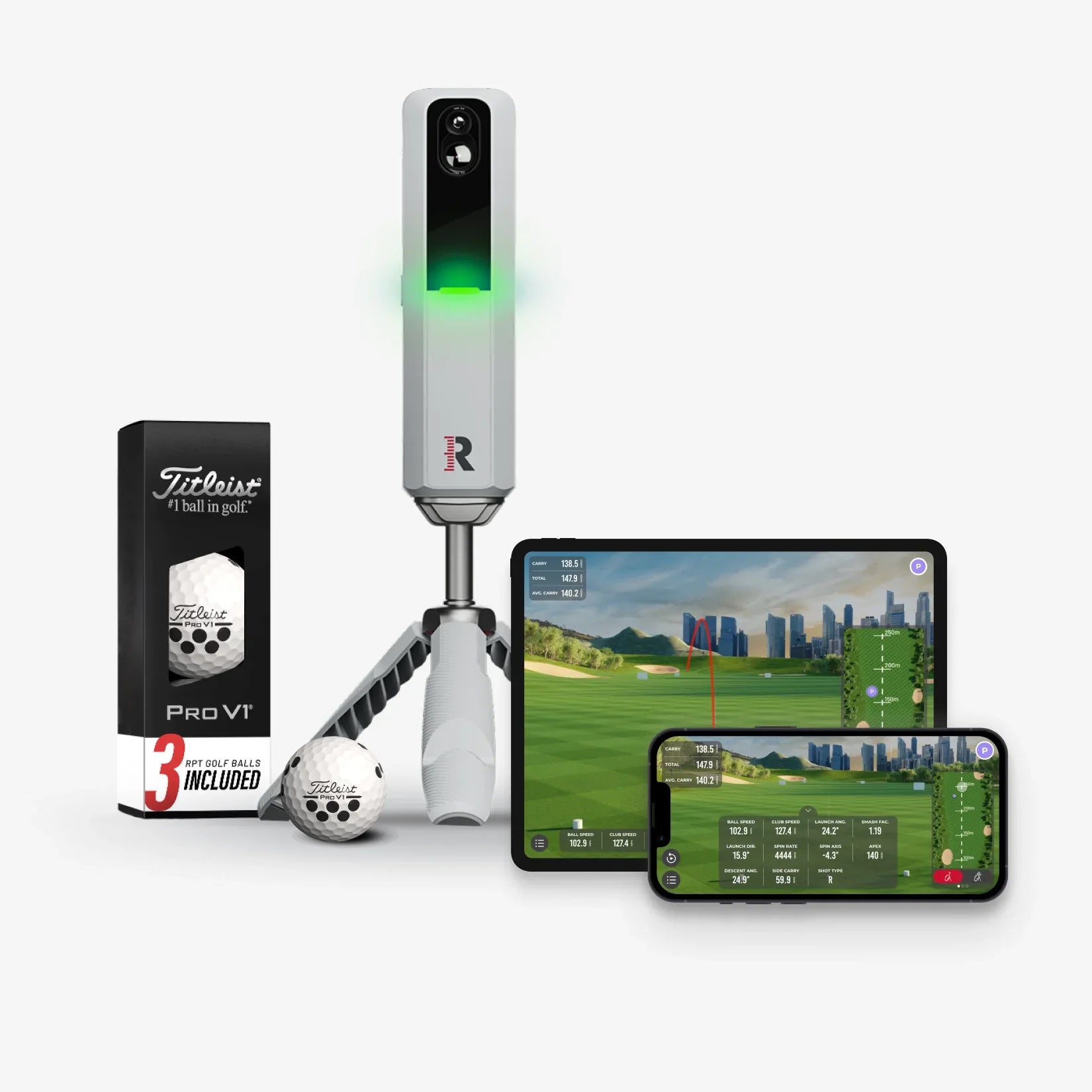 Rapsodo MLM2PRO Launch Monitor / Golf Simulator golf launch monitor for indoor golf simulator setup