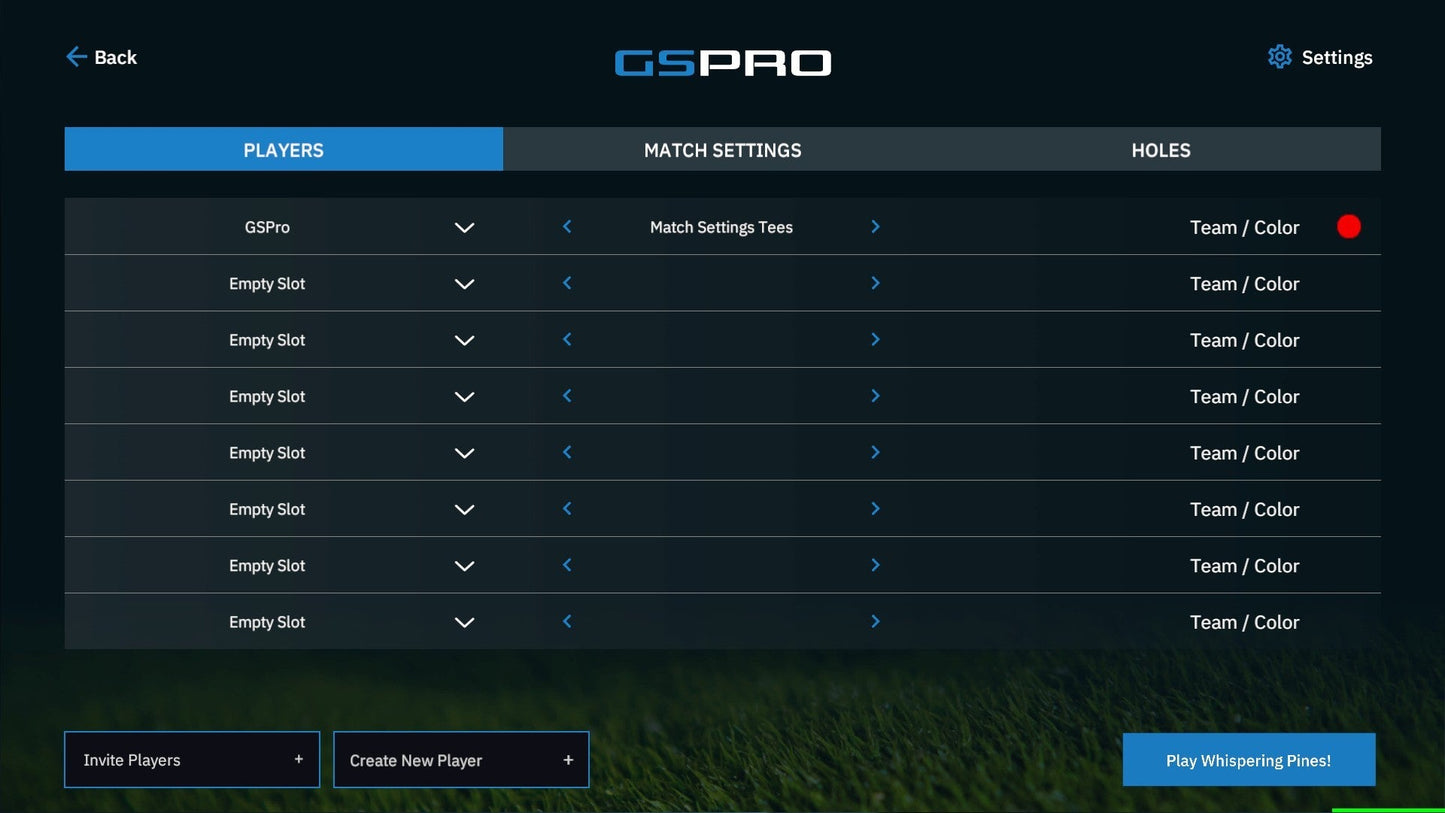 GSPro - Annual Subscription golf simulator software for indoor golf simulator setup