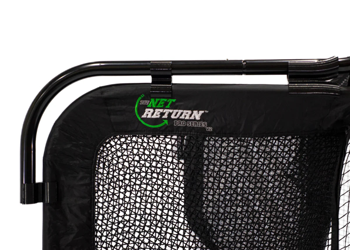 Net Return No Fly Zone V2 golf practice net for indoor golf simulator setup