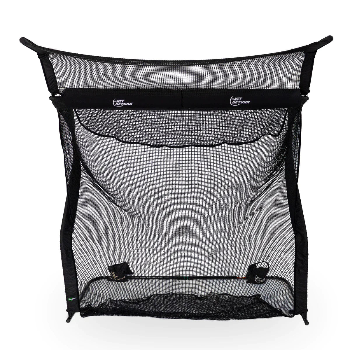 Net Return No Fly Zone V2 golf practice net for indoor golf simulator setup
