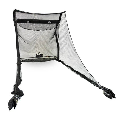 Net Return No Fly Zone V2 Side Barriers golf practice net for indoor golf simulator setup