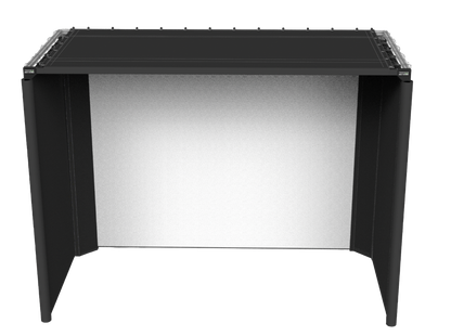 The SportScreen Parlour Series Golf Enclosure golf simulator enclosure for indoor golf simulator setup