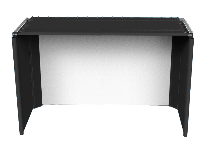 The SportScreen Parlour Series Golf Enclosure golf simulator enclosure for indoor golf simulator setup