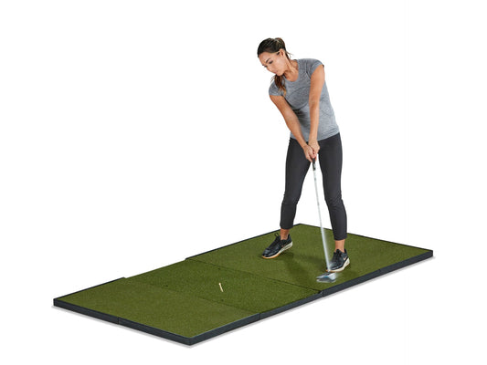 Fiberbuilt Player Preferred 8'x4' Single Hitting Studio Golf Mat golf hitting mat for indoor golf simulator setup