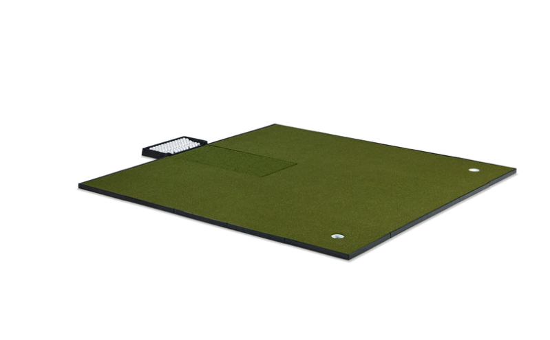 Fiberbuilt Player Preferred Combo Golf Mat - Center Hitting golf hitting mat for indoor golf simulator setup