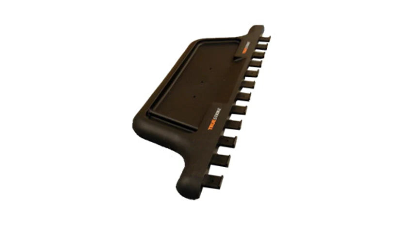 TrueStrike Ball Tray mat & turf accessory for indoor golf simulator setup