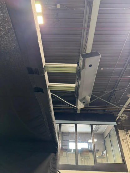 The SportScreen Parlour Series Launch Monitor Bracket golf launch monitor for indoor golf simulator setup