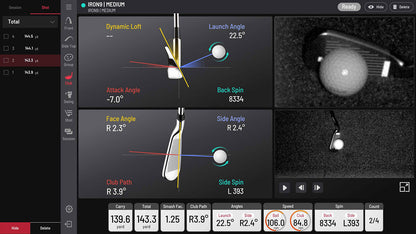 Uneekor EYE XO2 Golf Simulator / Launch Monitor Package golf launch monitor for indoor golf simulator setup