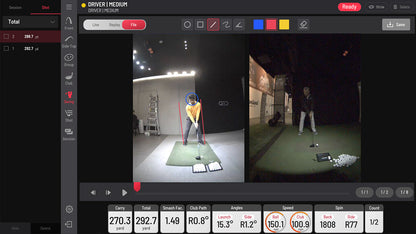 Uneekor EYE XO2 All-In Golf Simulator / Launch Monitor golf launch monitor for indoor golf simulator setup