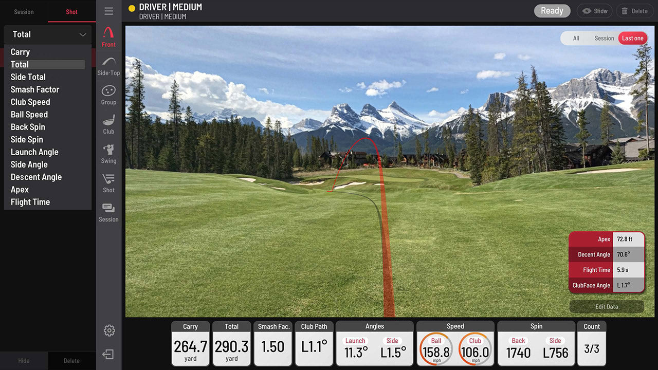 Uneekor EYE XO2 Golf Simulator / Launch Monitor Package golf launch monitor for indoor golf simulator setup