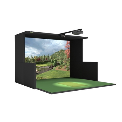 SimBooth Kit 2 Golf Simulator Package golf simulator package for indoor golf simulator setup