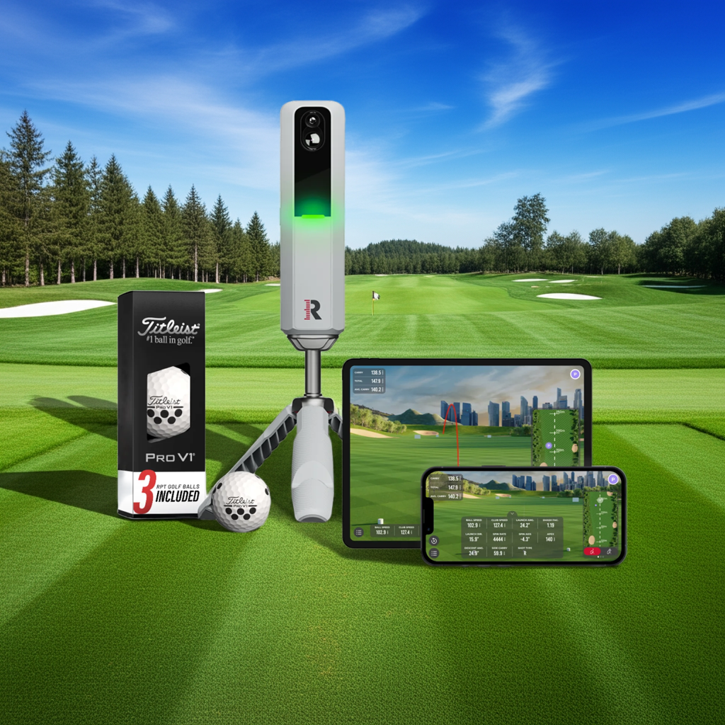 Rapsodo MLM2PRO Launch Monitor / Golf Simulator golf launch monitor for indoor golf simulator setup