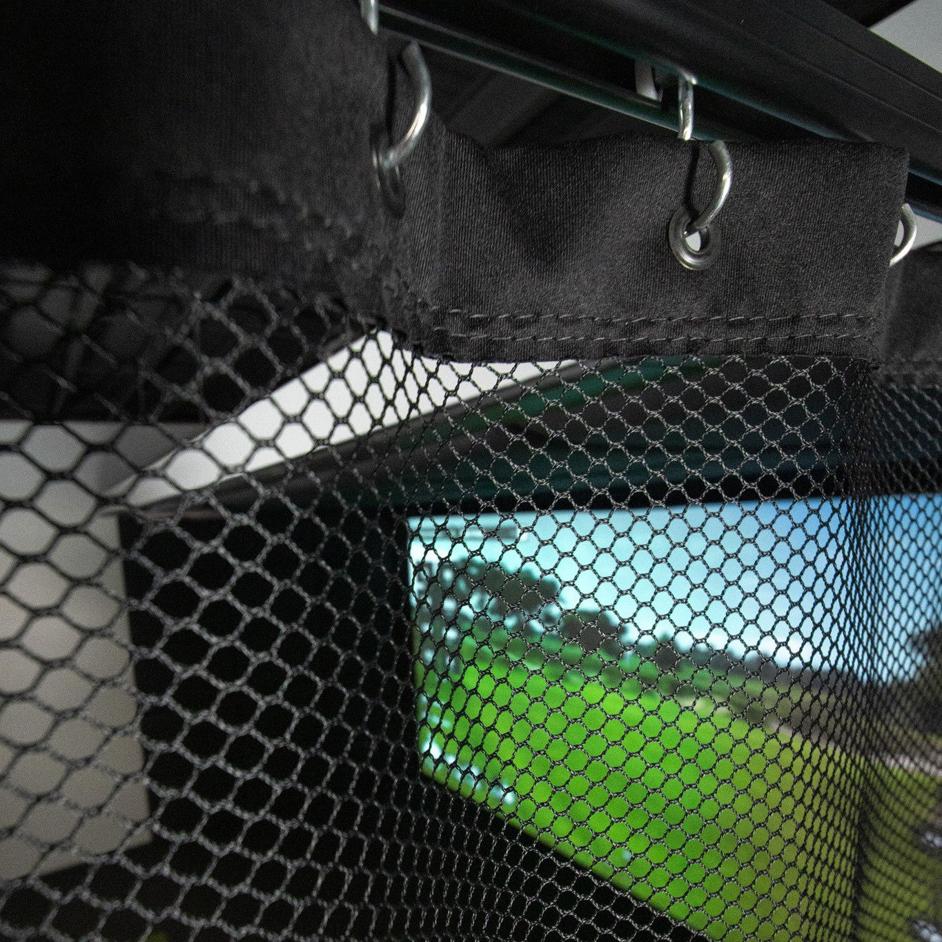 Carl's Place Golf Room Curtain golf simulator enclosure for indoor golf simulator setup