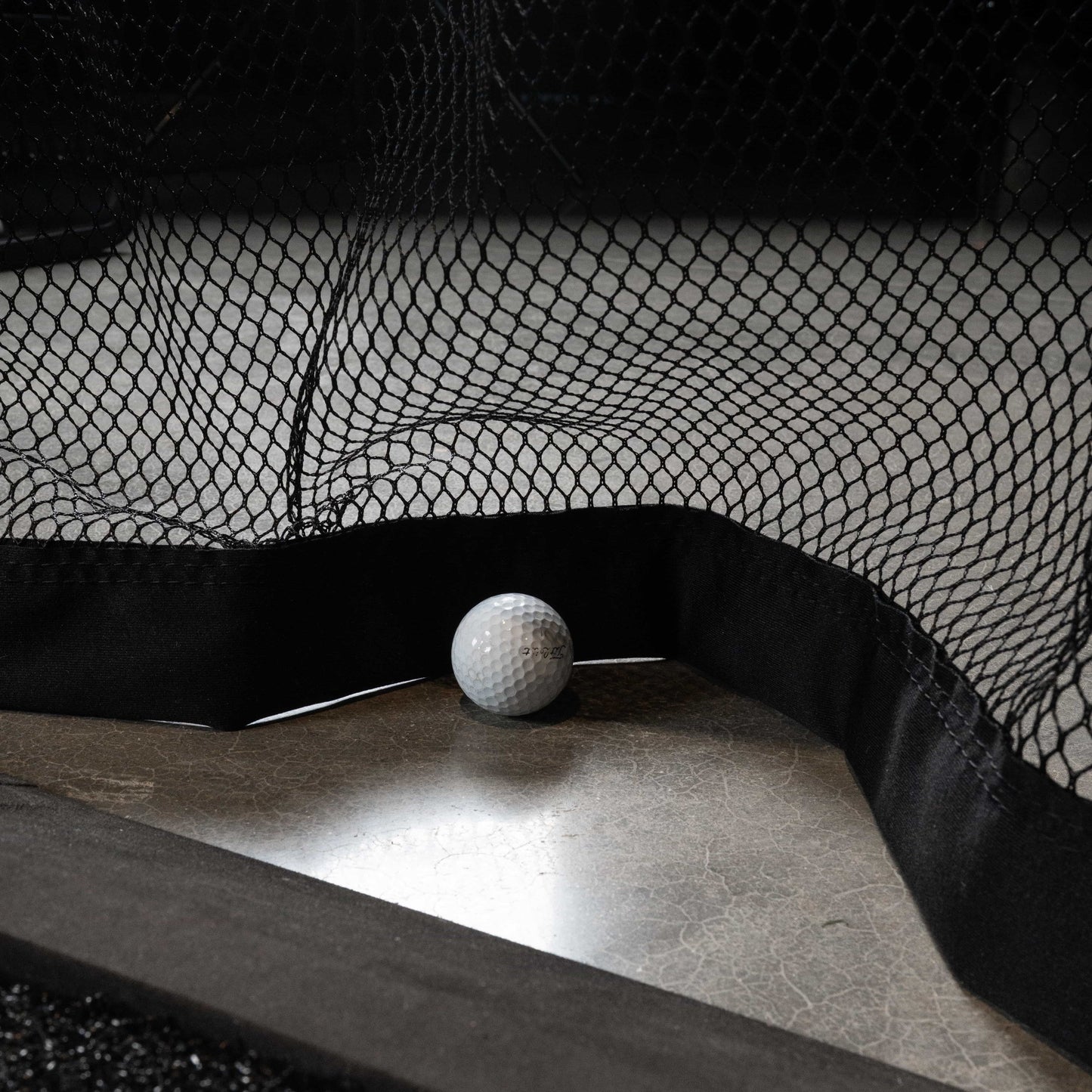 Carl's Place Golf Room Curtain golf simulator enclosure for indoor golf simulator setup