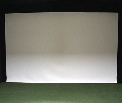 SQ-124 CUSTOM Impact Projection Screen (per linear foot) impact screen for indoor golf simulator setup