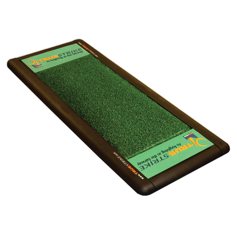 TrueStrike Portable Hitting Mat golf hitting mat for indoor golf simulator setup