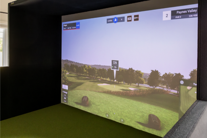 SimBooth Kit 1 Golf Simulator Package golf simulator package for indoor golf simulator setup