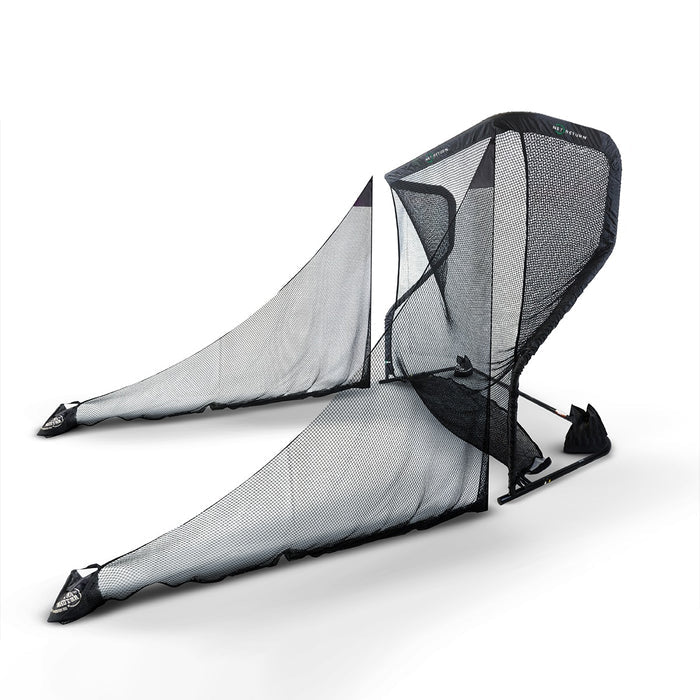OPEN BOX Net Return Pro XL Side Barriers - Pair golf practice net for indoor golf simulator setup