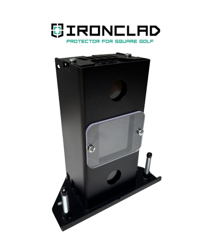 Square Golf Protective Case golf launch monitor for indoor golf simulator setup