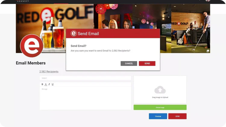 TruGolf E6 Connect Commercial Tools golf simulator software for indoor golf simulator setup